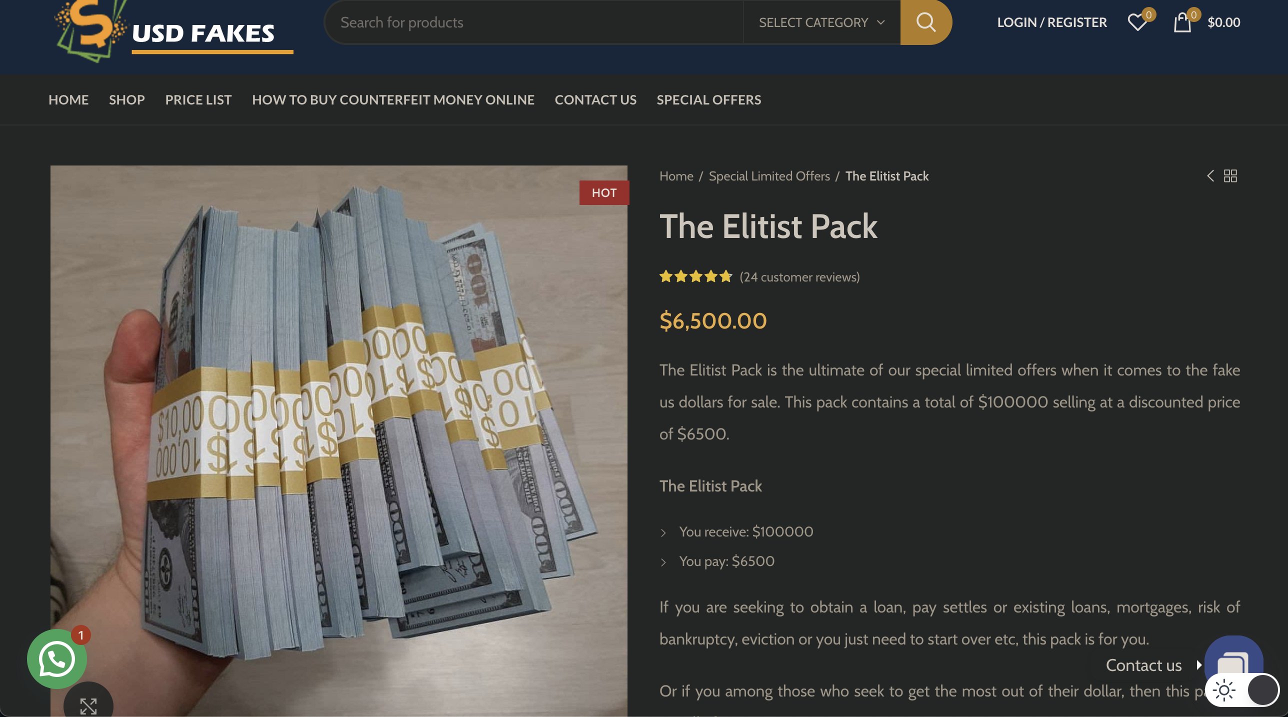 The Elitist Pack